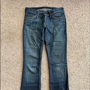 Citizens of humanity low waist bootcut. Size 26